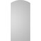 Ekena Millwork Arch Top Surface Mount PVC Gable Vent: Functional, w/ 2"W x 2"P Brickmould Sill Frame, 20"W x 42"H GVPAR20X4203SF - alternate 4